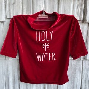 Velour top